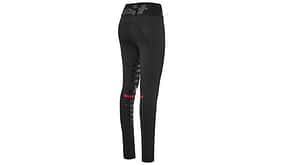 Reitmode, Reithose, Funktionskleidung, UV-Schutz, Reitleggings, East, Reitbekleidung, Equiva East Reitleggings in schwarz als Freisteller