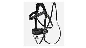Hobby Horse Trense mit Stangengebiss und Zügeln