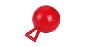 Kerbl, Spielball, Spielzeug für Pferde, Produkte, Amazon Prime Days, Angebote, Pferdepflege, Equipment Roter Kerbl Spielball für Pferde als Freisteller