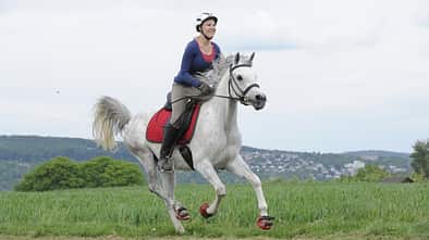 CAV Gelände Ausritt Hufschuhe Hufschuh Reiten Reithelm