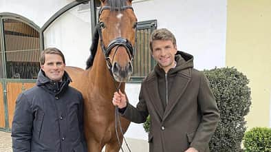 Thomas Müller und sein Kollege Wadenspanner