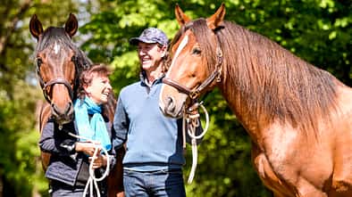 Kursbesuch bei Magali Delgado und Frédéric Pignon
