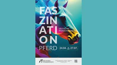 Plakat "Faszination Pferd" Deutsches Pferdemuseum