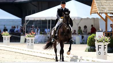 Cesar Parra im Dressurviereck zum Festival of Champions