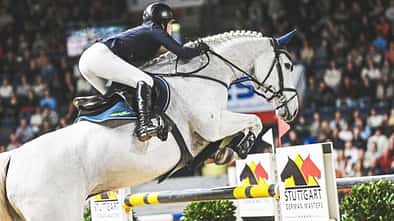 Springen bei den German Masters in Stuttgart