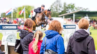 Das Interesse an Reitturnieren ist gesunken.