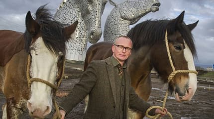 CAV Pferde-Skulptur The Kelpies Schottland CAV Pferde-Skulptur The Kelpies Schottland