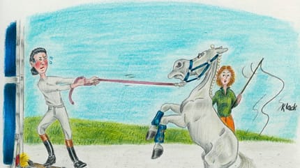 CAV Cavallo-Cartoon Kirsten Marizy Cartoon Karikatur 24 CAV Cavallo-Cartoon Kirsten Marizy Cartoon Karikatur 24