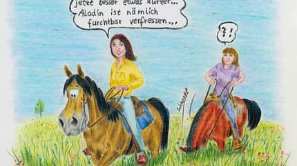 CAV Cavallo-Cartoon Kirsten Marizy Cartoon Karikatur 05 CAV Cavallo-Cartoon Kirsten Marizy Cartoon Karikatur 05