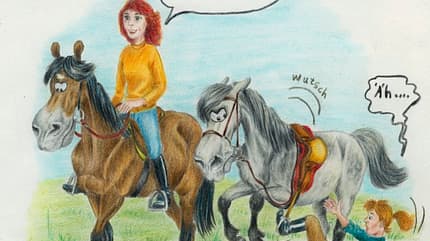 CAV Cavallo-Cartoon Kirsten Marizy Cartoon Karikatur 06 CAV Cavallo-Cartoon Kirsten Marizy Cartoon Karikatur 06