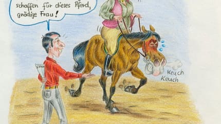 CAV Cavallo-Cartoon Kirsten Marizy Cartoon Karikatur 18 CAV Cavallo-Cartoon Kirsten Marizy Cartoon Karikatur 18