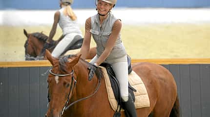 CAV Andrea Bethge reiten