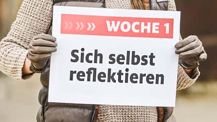 CAV Schild Sich selbst reflektieren CAV Schild Sich selbst reflektieren
