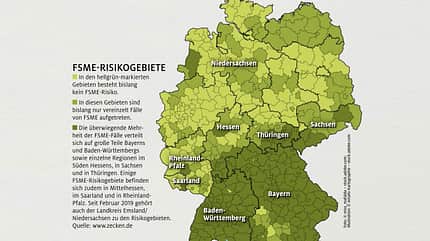 CAVALLO FSME-Risikogebiete FSME-Risikogebiete