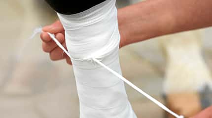 CAVALLO Angussverband anlegen Angussverband anlegen