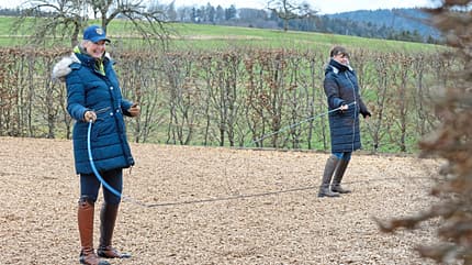 CAVALLO Praxistest Longierpeitschen Praxistest Longierpeitschen