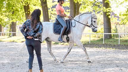 CAVALLO Kursbesuch bei Magali Delgado und Frédéric Pignon Kursbesuch bei Magali Delgado und Frédéric Pignon