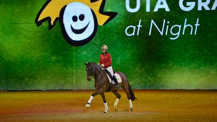 Uta Gräf auf der Equitana Uta Gräf auf der Equitana