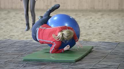 Falltraining, Sturz Falltraining für Reiter