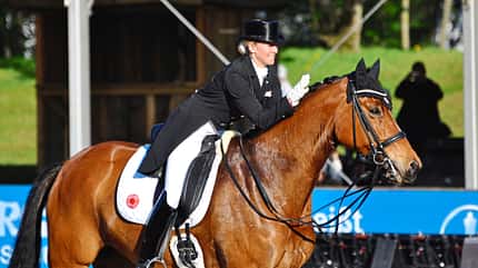 Jessica von Bredow-Werndl Jessica von Bredow-Werndl und ihre Stute Zaire bei „Pferd International“ 2016