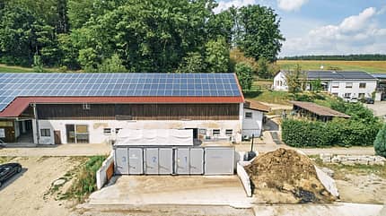 Pferdemist in Biogas, Strom oder Wärme verwandeln, Biogasanlage Pferdemist in Biogas, Strom oder Wärme verwandeln, Biogasanlage
