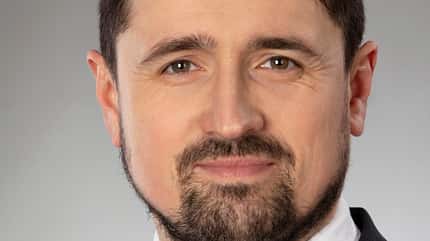 Martin Komainda, Heuernte, Graslandforschung, Heu, Pferdefütterung Porträt von Martin Komainda