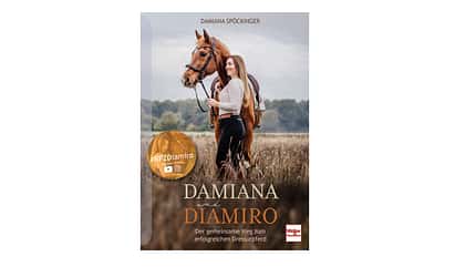 Verlag Müller Rüschlikon, Damiana und Diamiro, Social Media, Pferde-Influencer, Instagram, Damiana Spöckinger Buchcover Müller Rüschlikon: "Damiana und Diamiro"