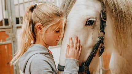 Kinder Reitschule Handy