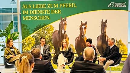 Pressekonferenz zur Vorstellung der Initiative "Pferdesport Deutschland" zur spoga horse 2026