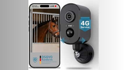 Kamera-System für das Smartphone von PetTec zur Stall-Überwachung