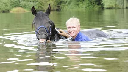 CAV Wasser Wasser-Training Stefan Valentin Horsemanship_23