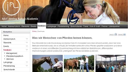 CAV Andrea Kutsch Akademie Screenshot
