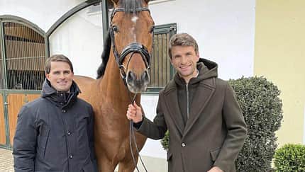 Thomas Müller und sein Kollege Wadenspanner