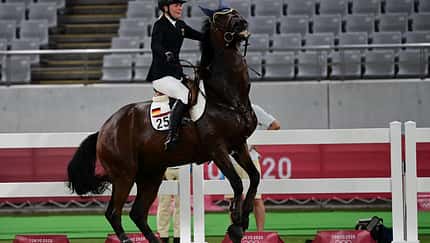 Annika Schleu und Saint Boy