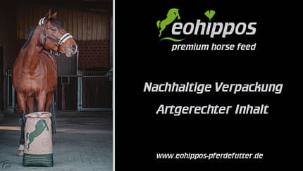 Pferdefutter mit nachhaltiger Verpackung