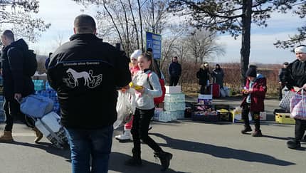 Equiwent an der ukrainisch-rumänischen Grenze
