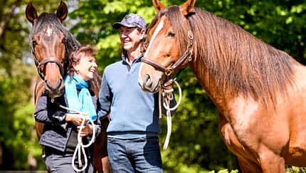 Kursbesuch bei Magali Delgado und Frédéric Pignon