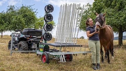 Tornado Master auf der Pferdeweide 