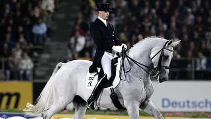 Andreas Helgstrand auf Blue Hors Matinee bei den Weltreiterspielen in Aachen 2006