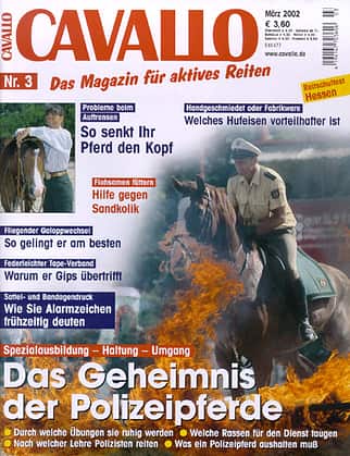 CAV März 2002 Cover CAV März 2002 Cover