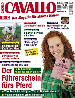 CAV Dezember 2002 Cover CAV Dezember 2002 Cover