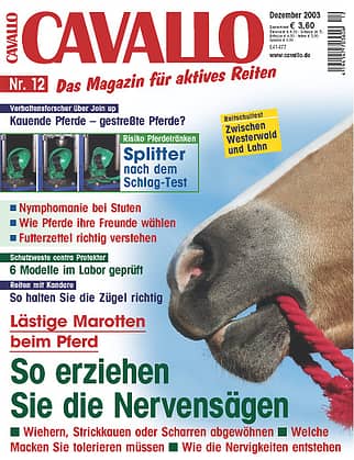 CAV Dezember 2003 Cover