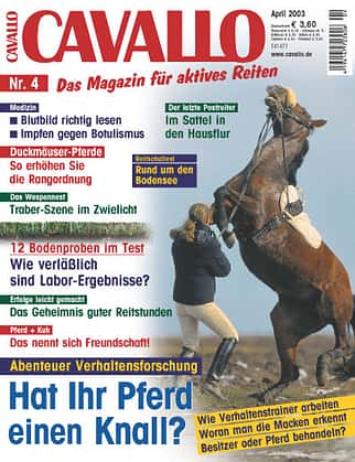 CAV April 2003 Cover