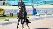 Andreas Helgstrand in der Dressurprüfung der FEI European Championships 2023
