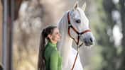 Stefanie Seebauer, Working Equitation, Schimmel, Araber, Safi