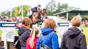 Das Interesse an Reitturnieren ist gesunken.
