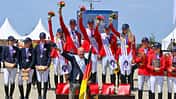 Deutschlands Spring-Junioren krönen ihre starke Teamleistung mit Gold 
