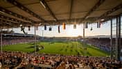 Das Reitstadion der der Aachener Soers zur Eröffnungsfeier der WM in Aachen 2026. 