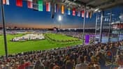 AACHEN - FEI World Championships 2026: Zuschauertribüne zur Eröffnungsfeier
