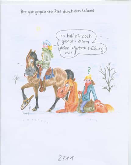 CAV Cavallo-Cartoon Kirsten Marizy Cartoon Karikatur 22 CAV Cavallo-Cartoon Kirsten Marizy Cartoon Karikatur 22